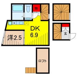 ALLEY　Houseの物件間取画像